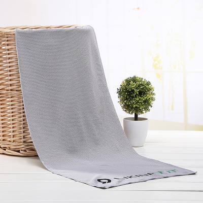 China Custom Compressed Microfiber Gym Sweated Iced Towels Water Absorption Cooling Quick Dry Towel For Fitness for sale