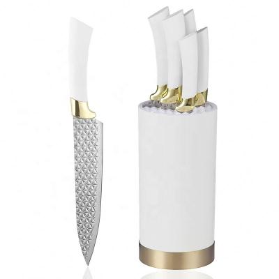 China Excellent New Disposable Good Quality Professional German High Carbon Stainless Steel Kitchen Knife Set for sale