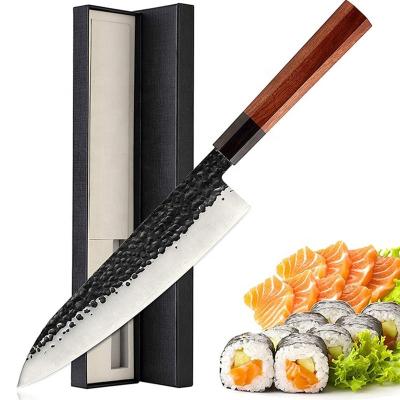 China Sustainable Hot Sale Stainless Steel Ultra Sharp Kitchen Knives Cooking Santoku Japanese Chef Knife for sale