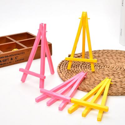 China Factory Direct Sale Eco-friendly Material Plastic Art Display Mini Desktop Easel for sale