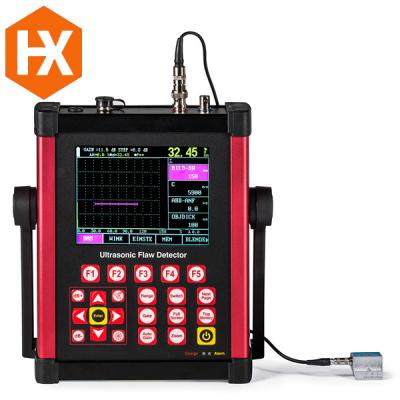 China Ultrasonic Flaw Detector 2.5-10000mm NDT UT Testing Machine Pipe Weld Inspect DAC/AVG B Auto Scan Calibration RS232 IP65 HXUT-100 for sale