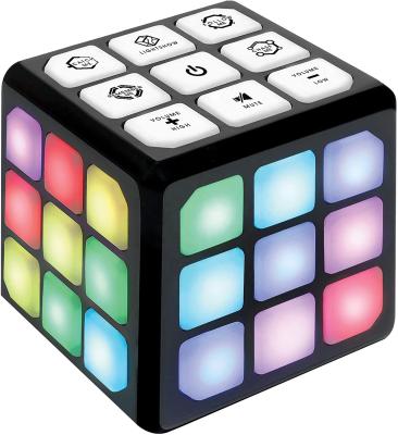 China Improve Child's Manual Ability Music Magic Cube Flashing Electronic Memory Brain Game Toys For Kids for sale