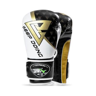 China Universal BILLION PROTECT Boxing Gloves PU Leather Thai Muay Kickboxing Sandbag Gloves For Training for sale