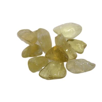 China China Natural Crystals Healing Citrine Stones Crystal Gravel Crushed Stone Quartz Tumbled Stone for sale