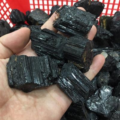 China China High Quality Natural Raw Crystal Stones Black Tourmaline for sale