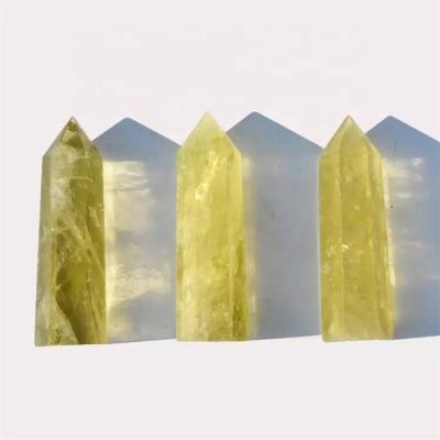 China Single china quartz wand wholesale standard natural citrine crystal for sale