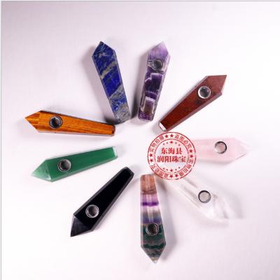 China Wholesale Natural Crystal Healing Stone Crystal Smoking Pipes Quartz Smoking Pipes Smoking Pipes From China for sale