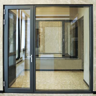 China Waterproof Standards Australian Window System High End Solution Supplier Aluminum Casement Doors for sale