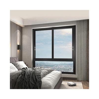 China Good Quality Folding Screen Cut Aluminum Sliding Window Thermal Glass Sliding Window Good Quality for sale