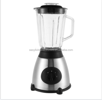 China Household Guangdong S/S 350W 400W Blender 2 Speeds 1.5L Glass Bottle Tabletop Blender with Powerful CE GS Motor for sale