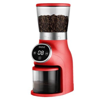 China New Developed GS Bean Burr Coffee Bean Hopper 2020 RoHS Approval Stainless Steel Electric Conical Espresso Grinder Transparent for sale