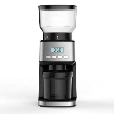 China Household 2 in 1 Body Design Kitchen Coffee Grinder Electric Conical Burr Coffee Bean Grinder for sale