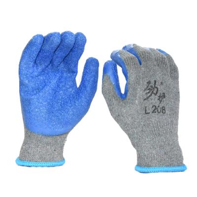 China Comfortable Full Stock Customized Price Elastic Rubber Oil Resistant Industrial Work Gloves for sale