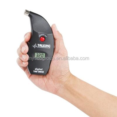 China ABS+stainless steel MT302 TIRE GAUGE TALKING Tire Pressure Gauges Speaking Digital Tire Pressure Gauge for sale