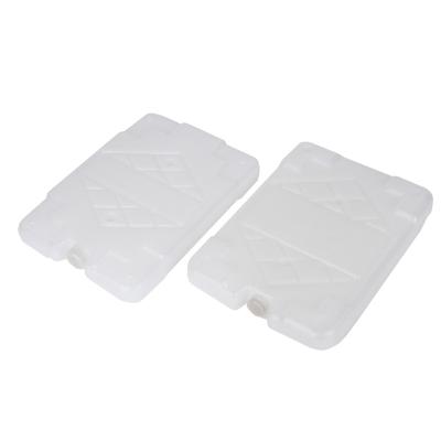 China 500ml Reusable Hard Plastic Ice Keeper PE Portable Ice Gel Brick Manufacturer Wholesale Mini Ice Brick Packs à venda