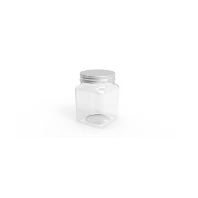 China Factory Directly Wholesale Supply PET Jars round plastic bottle Snack Food bottles for sale With Round Cap for sale