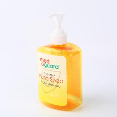 中国 500ml PET shampoo bottle hand wash liquid soap pump empty plastic spray bottles with pump 販売のため