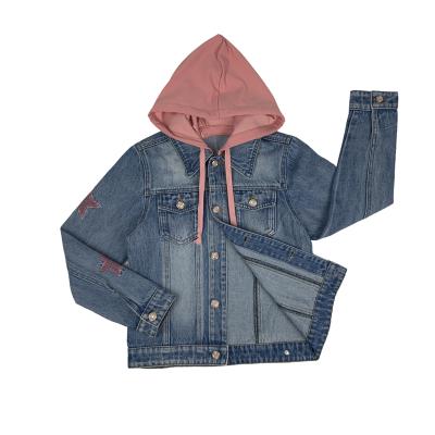 China Factory Supply Bargain Price Breathable Denim Jacket Breathable Eco-Friendly Distressed Kids for sale