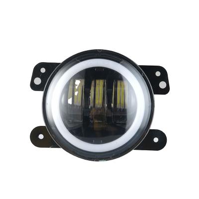 China IP67 Waterproof Universal LED Round LED Fog Lamp Spotlight Fog Light 126*98*83 mm for sale