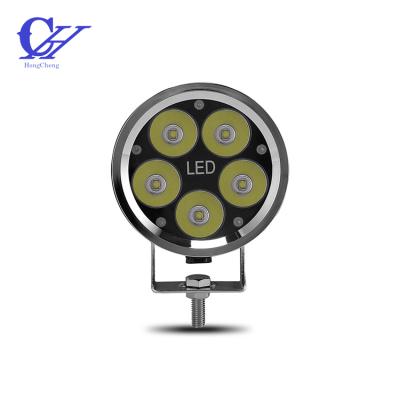 China 2020 New 12V Motorcycle 5 Bulb Motorcycle Lights Circular Motorcycle Led Turn Signal Spotting Light 100*100*60 mm for sale