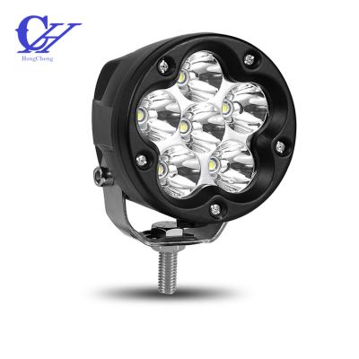 China Hot Sale Motorcycle Led Headlamp Motorcycle Spotlight Six Lamp Beads Drl Lights For Motorcycle 81*81*75 mm for sale