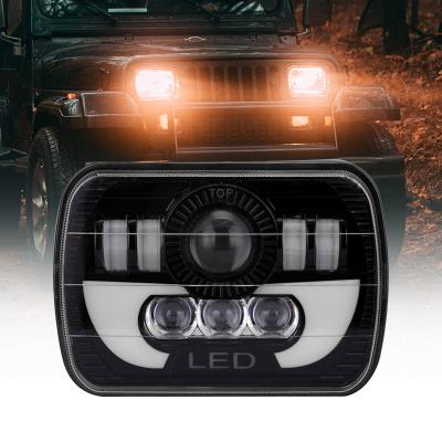 China Cheap Universal Car Led Headlights 6000K Car Led Headlight H4 Car Parts 4x6 LED Headlight 195*140*70 mm for sale