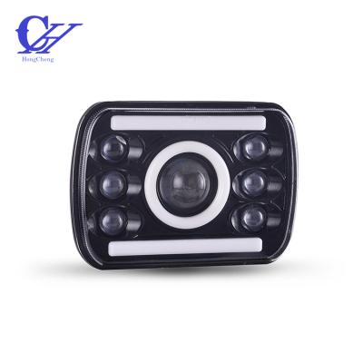 China Good Quality Good Square Headlights Sealing Auto Led Headlight High Hardness Led Lights For Cars 195*140*70 mm for sale