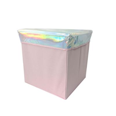 China Viable Collapsible Organizer Storage Bins Closet Containers with Lids for Bedroom Home Office, Closet Bins for Organization for sale