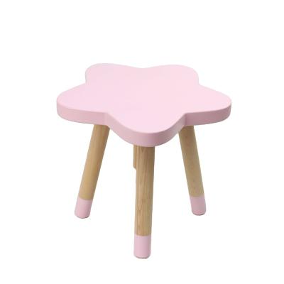 China Convenient Kids Sneak Stool Adult Shoe Star Reading Low Stool Handcrafted Solid Wood Freestanding Living Room Low for sale