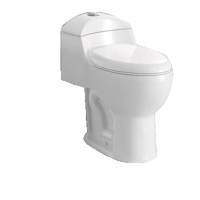 China High Quality One Piece Double Flush Bathroom China Jet-siphonic Ceramic Toilet for sale