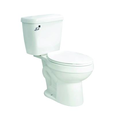 China Single Side Flush High Quality Ceramic Siphonic Two Piece WC Siphonic Toilet for sale