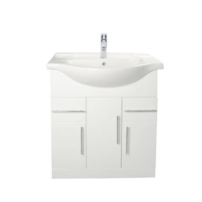 China Easy Clean European Style Toilet Cabinet Bathroom Sink Cabinet Basins Shampoo Sinks Wash Hands Full Ceramic Crystallization 9L for sale