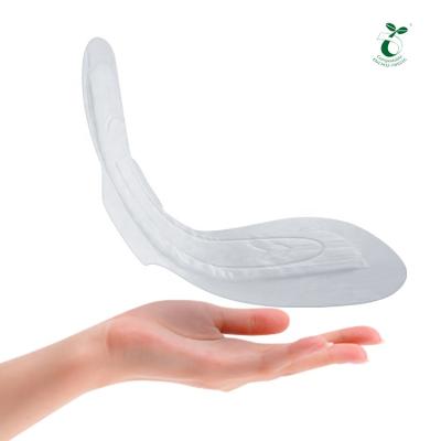 China Hypoallergenic / ECO Biodegradable Menstrual Pad Customized 100% Wood Pulp Biodegradable Organic Cotton Sanitary Pads Pads for sale