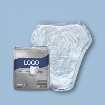 China Heavy Absorb/Leak Free/Remove Odor/BPA& Hot Selling CFC Free Cotton Brave Breathable Cloth Man Dry Male Incontinence Pad for sale