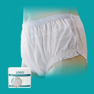 China Free Sample S Size Antibacterial Disposable Incontinence Paper Fixation Nonwoven Underwear for sale