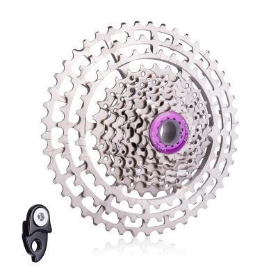 China MTB Bike Drop Out 10 Speed ​​46T Ultralight 10s CNC Bicycle Drop Out Sprocket Bike Parts for sale