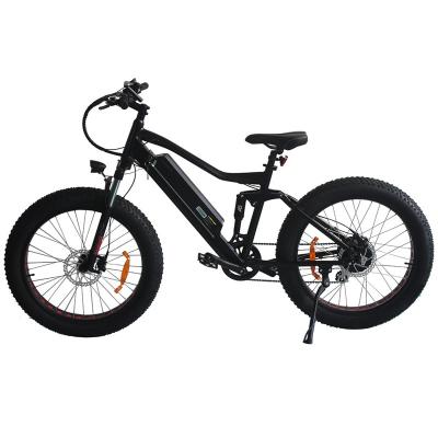 China Best quality aluminum alloy KUAKE 26 inch fat tire ebike bafang 1000w full suspension mountain bike 1000w electric bike e for sale