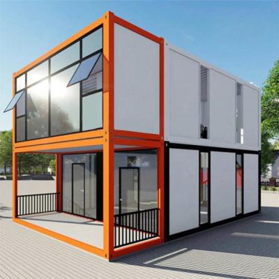 China Easy Install Flat Pack Container House For Warehouse With Light Steel Structure for sale