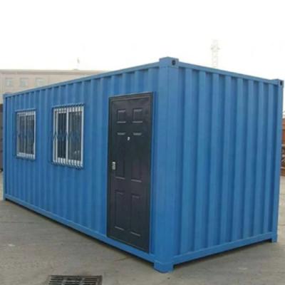 China Außen Camping Büro Garage Klappbau 40ft 20 Fuß Containerhaus Z-Typ Schiebeinstallation zu verkaufen