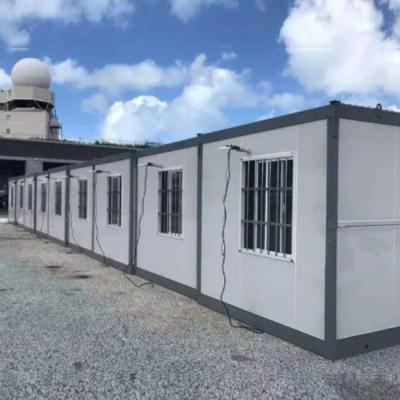 China Draagbare Verplaatsbare Prefab Cargo Container Huizen Snel Monteren Stapelbare Klappbare Container Huis Te koop