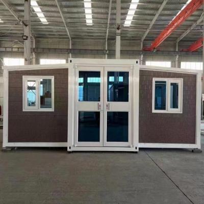 China Duurzame scheepvaart Mobiele uitbreidbare prefab huis / 40ft uitbreidbare container huis Te koop