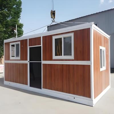 China Portabilidad y versatilidad Casa de contenedores modulares prefabricada Casa pequeña para viviendas temporales o móviles en venta