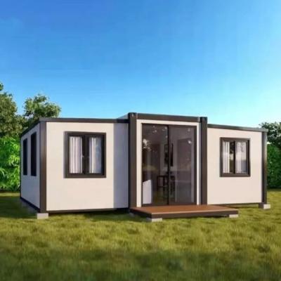 Chine Construire rapidement standard double aile pliable maison de conteneur extensible mobile à vendre