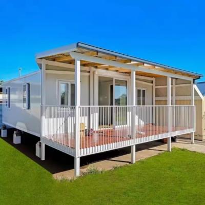 China Navio e carga convenientes Luxo Container House Estrutura moderna de aço à venda