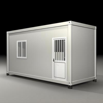 China Estructura de acero galvanizado Casas modulares de paquete plano Casa fácil de instalar en el sitio en venta