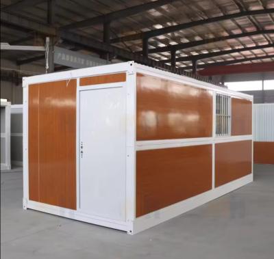 China Oficina Móvil Modular Plegable Prefabricado Contenedor de envío Hogares Oficina Portátil Casa pequeña de lujo en venta