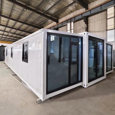 China Prefabricated Expandable Shipping Container House Tijdelijke huisvesting 2-3 slaapkamers Te koop