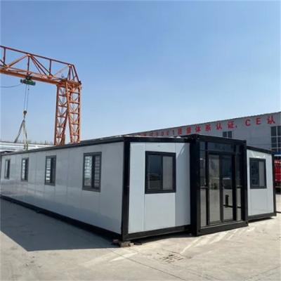 China 40 Fuß 3 Schlafzimmer Prefab Mobile Erweiterbares Containerhaus Privatwohnung zu verkaufen