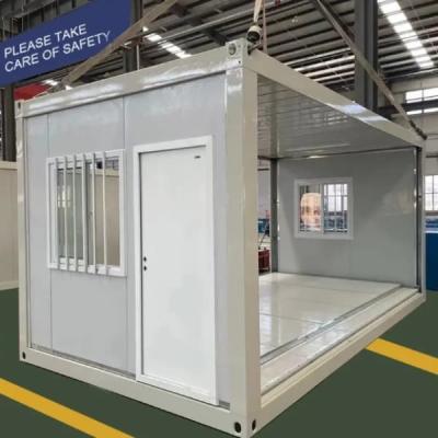 China Fabrikfertigung Schnell bauen sichere starke Z-Form Klappcontainerhaus zu verkaufen