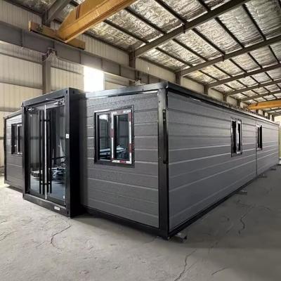 China Uitbreidbaar prefab scheepvaartcontainerhuis 3 slaapkamers huizen Te koop